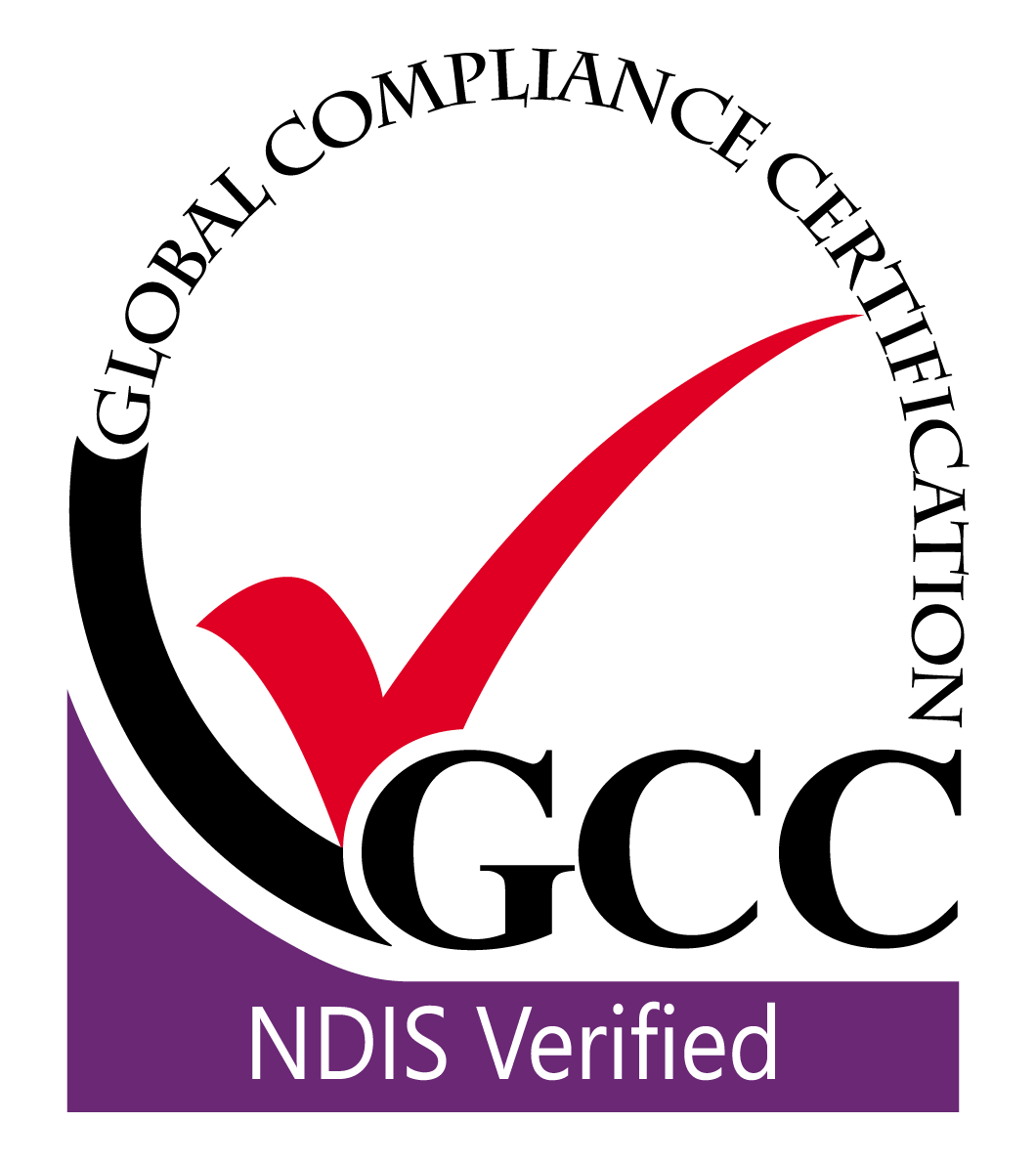 NDIS verified badge from Global Compliance Certification